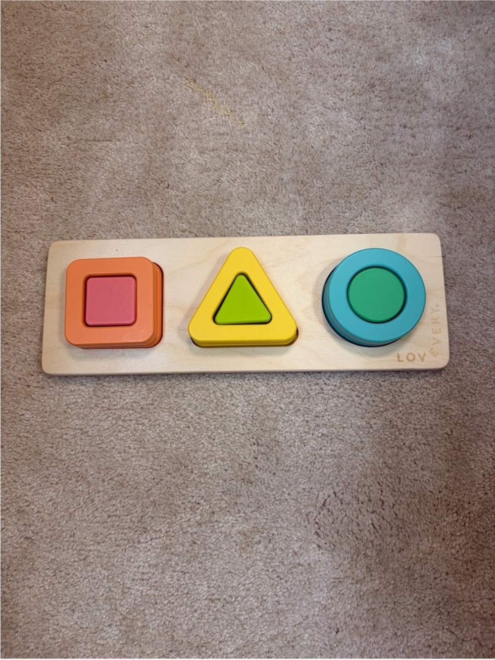 Lovevery Geo Shapes Puzzle